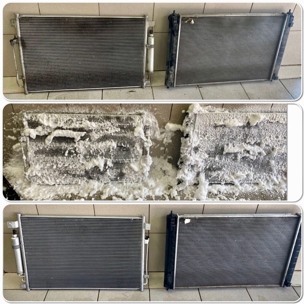 Устранение загрязнения радиаторов системы охлаждения - nismos.ru